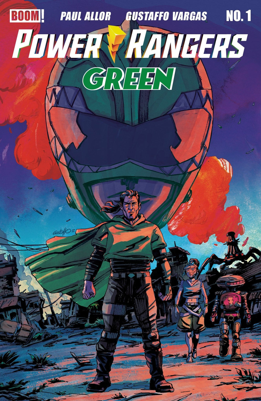 Power Rangers Green 1 B Variant (Dressed, Vargas) - gabescaveccc