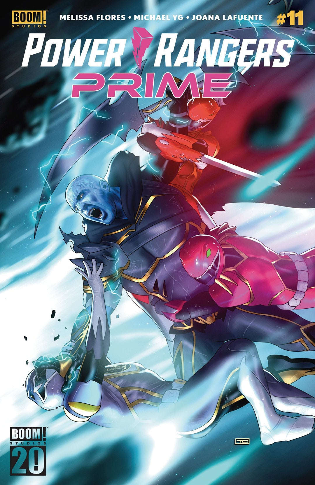 Power Rangers Prime 11 A Main (Dressed, Clarke) - gabescaveccc