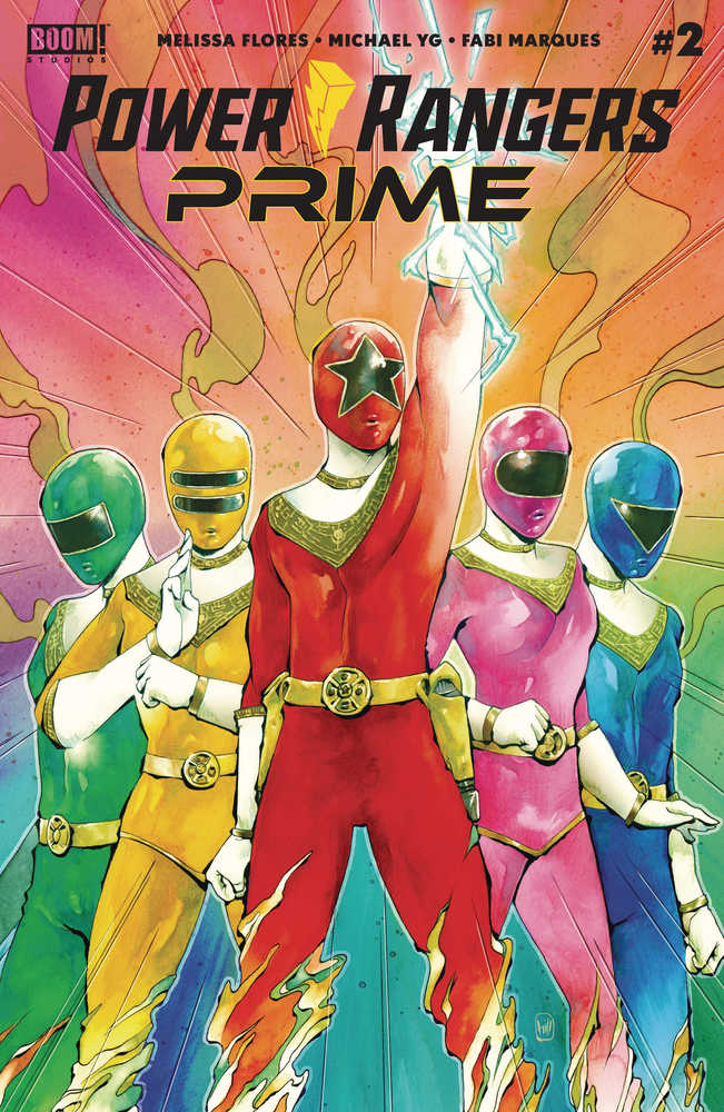 Power Rangers Prime #2 Cover B Hill - gabescaveccc