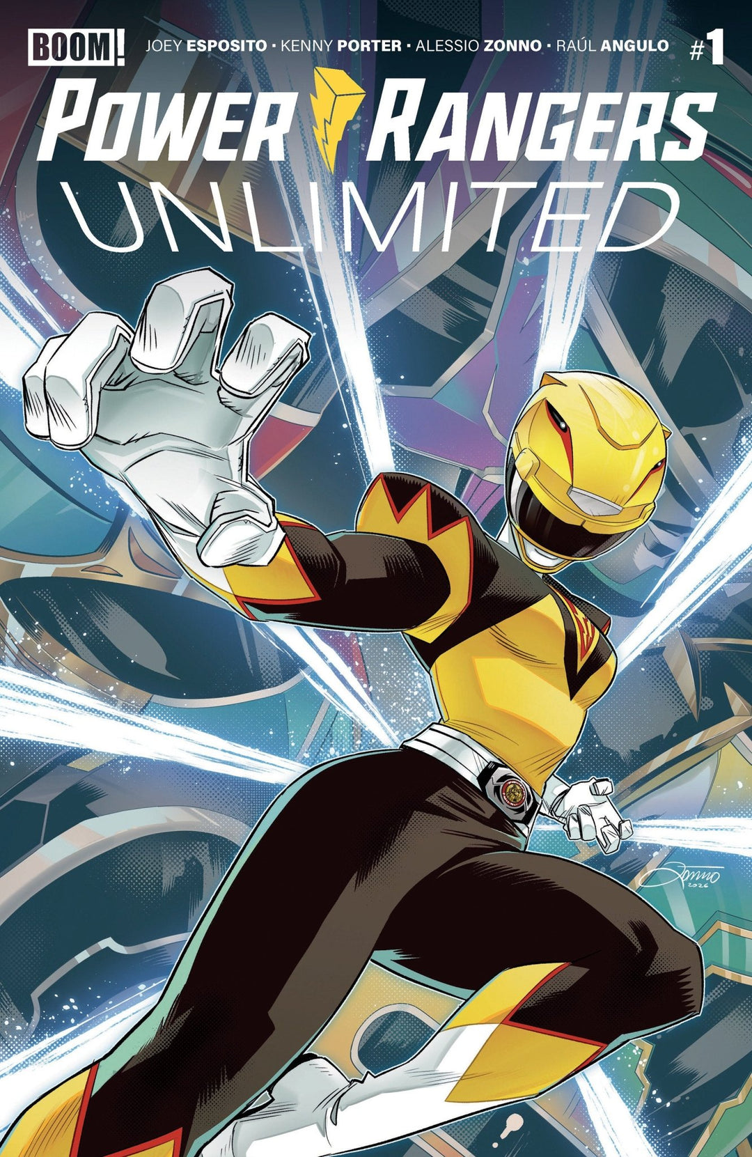 Power Rangers Unlimited 1 A Main (Dressed, Zonno) - gabescaveccc