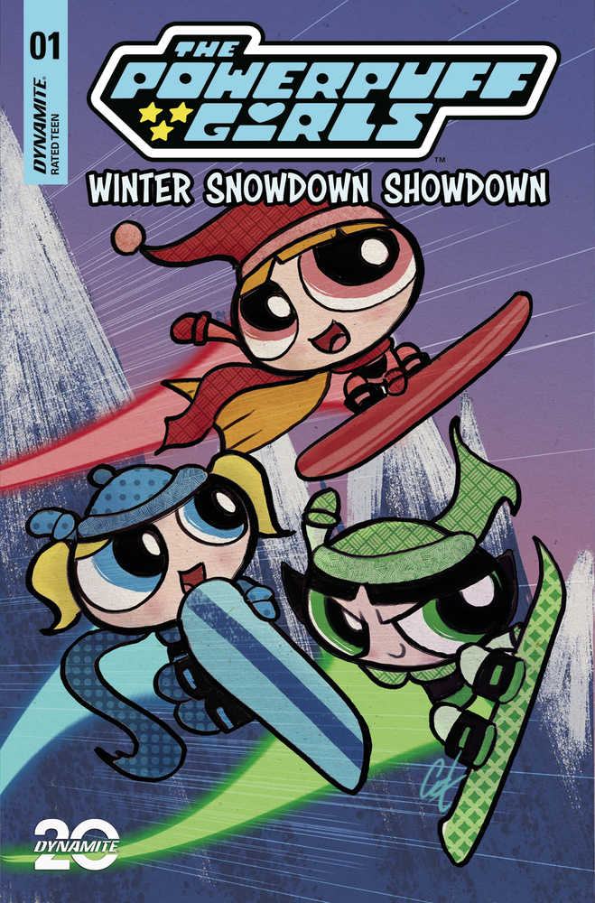 Powerpuff Girls Winter Snowdown Showdown #1 Cover B Staggs - gabescaveccc