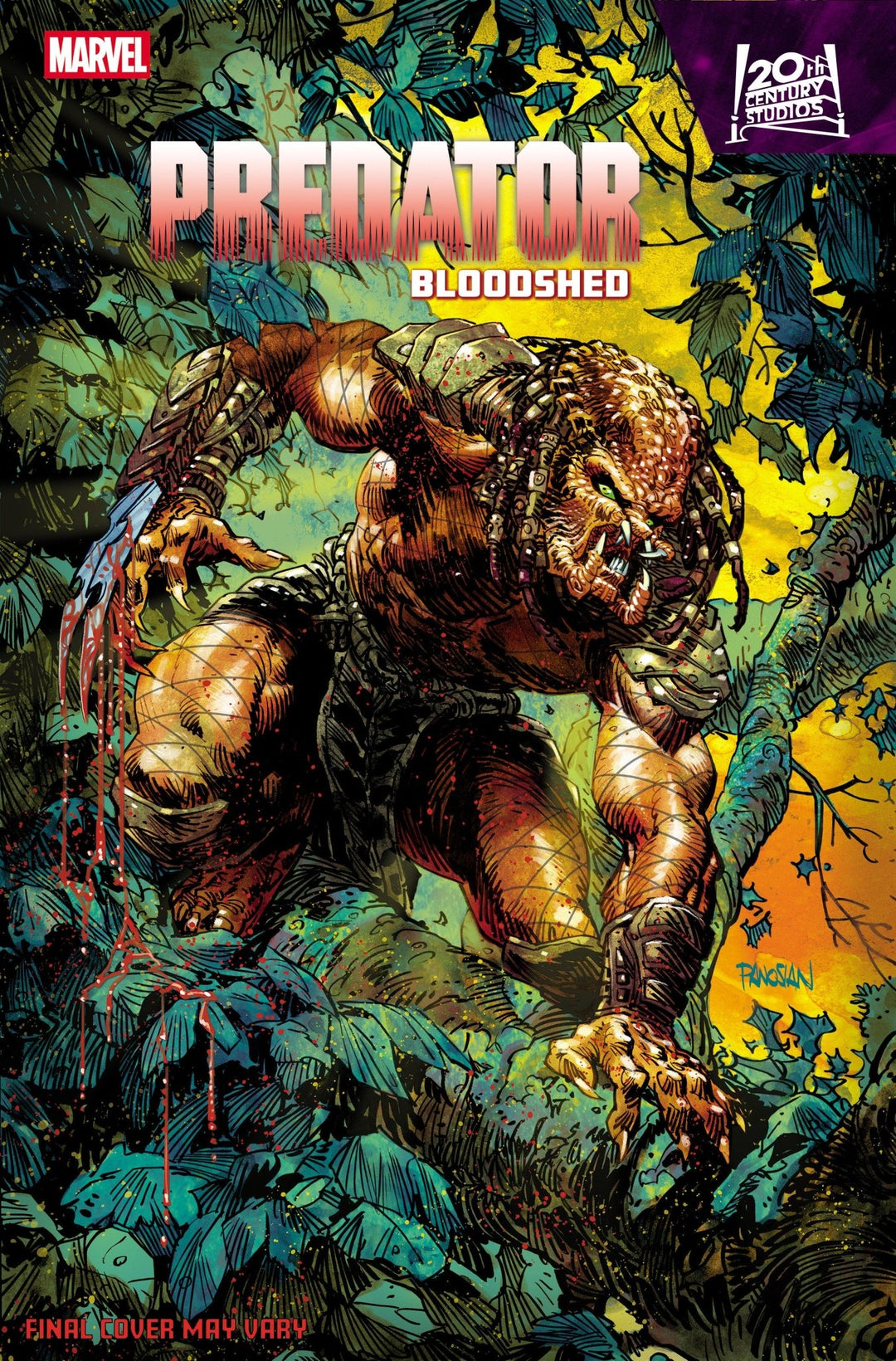 Predator: Bloodshed 1 Dan Panosian Variant - gabescaveccc