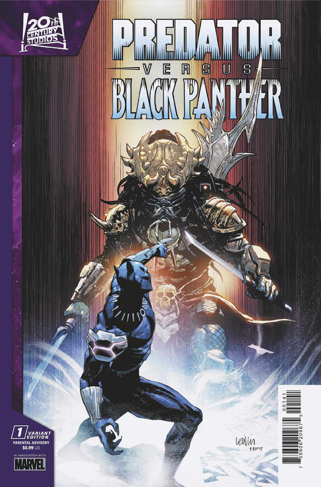 Predator vs. Black Panther #1 Leinil Yu Variant - gabescaveccc