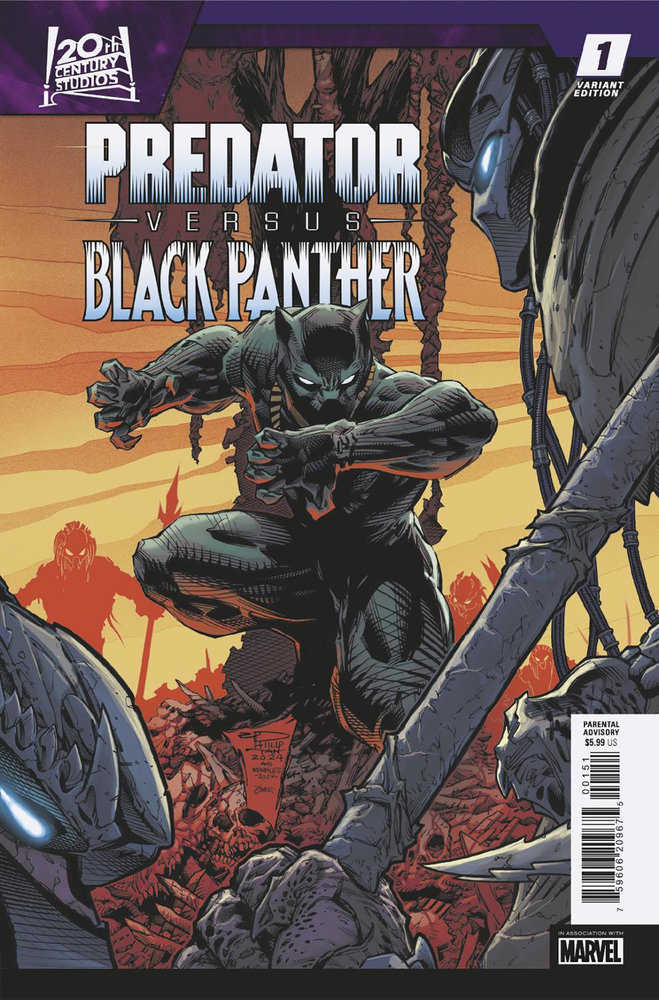 Predator vs. Black Panther #1 Philip Tan Variant - gabescaveccc