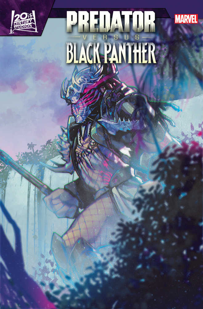 Predator vs. Black Panther #2 Rose Besch Variant - gabescaveccc