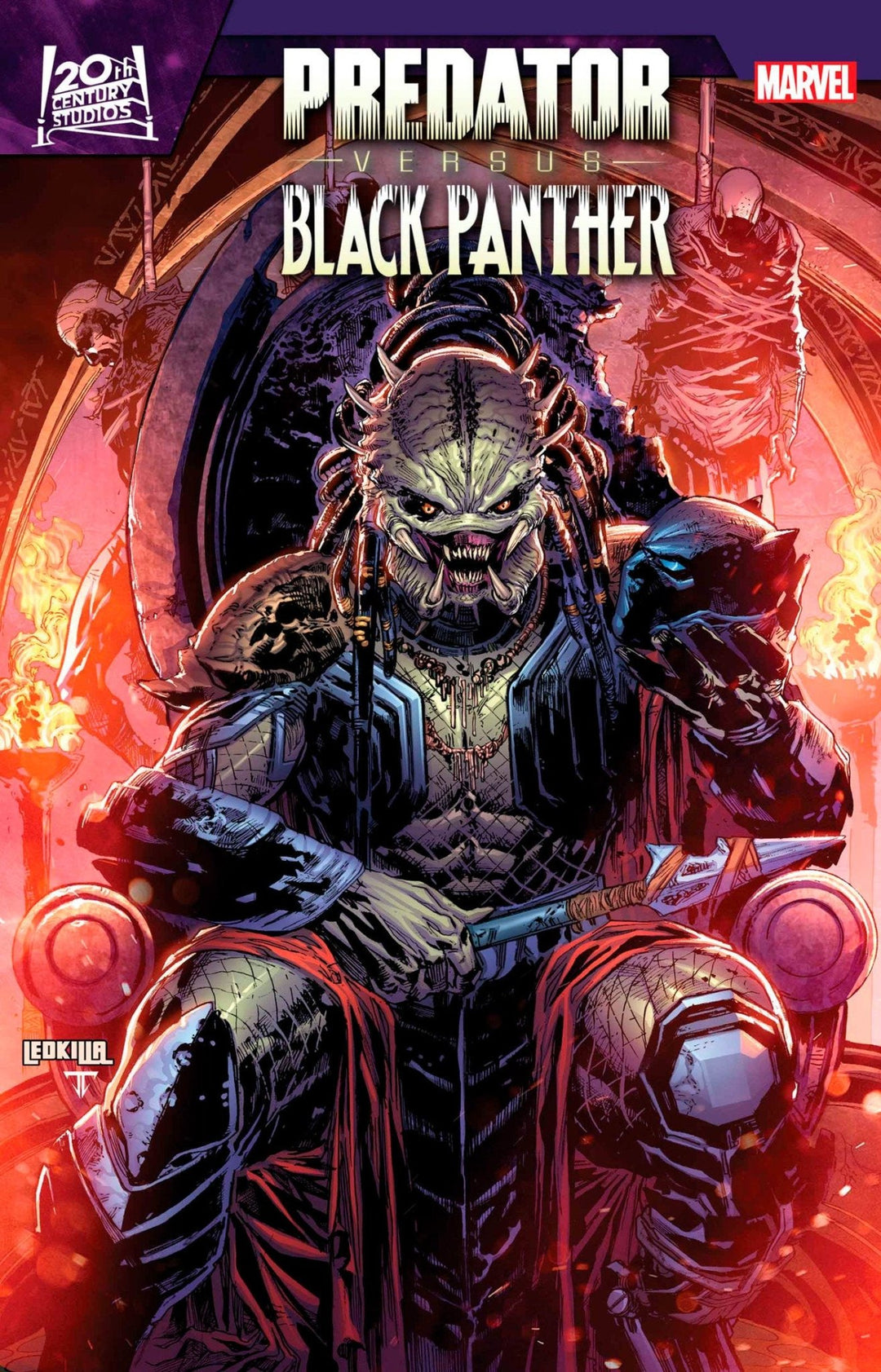 Predator vs. Black Panther #4 - gabescaveccc