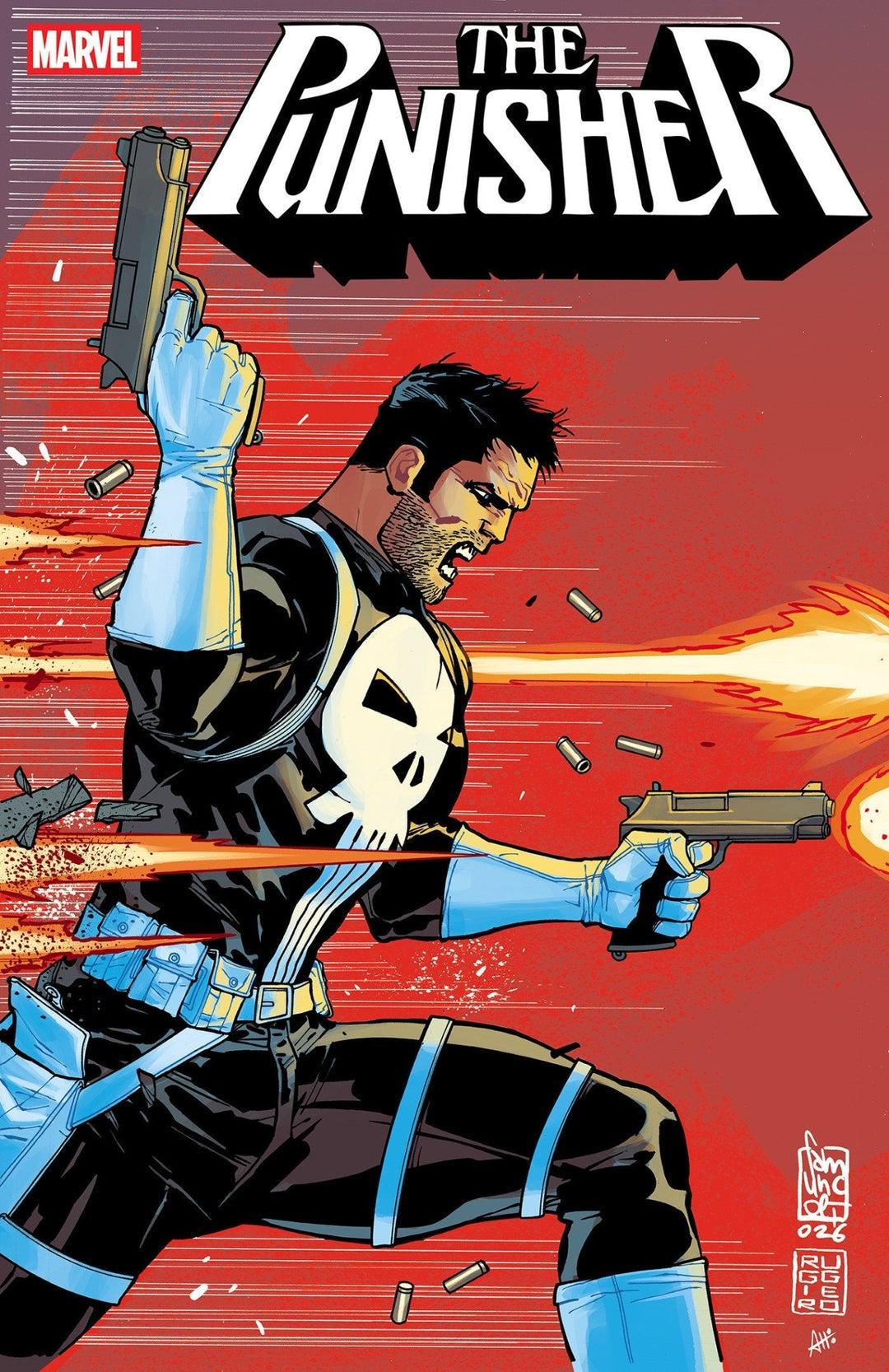 Punisher 6 Giuseppe Camuncoli 2 Part Connecting Variant - gabescaveccc