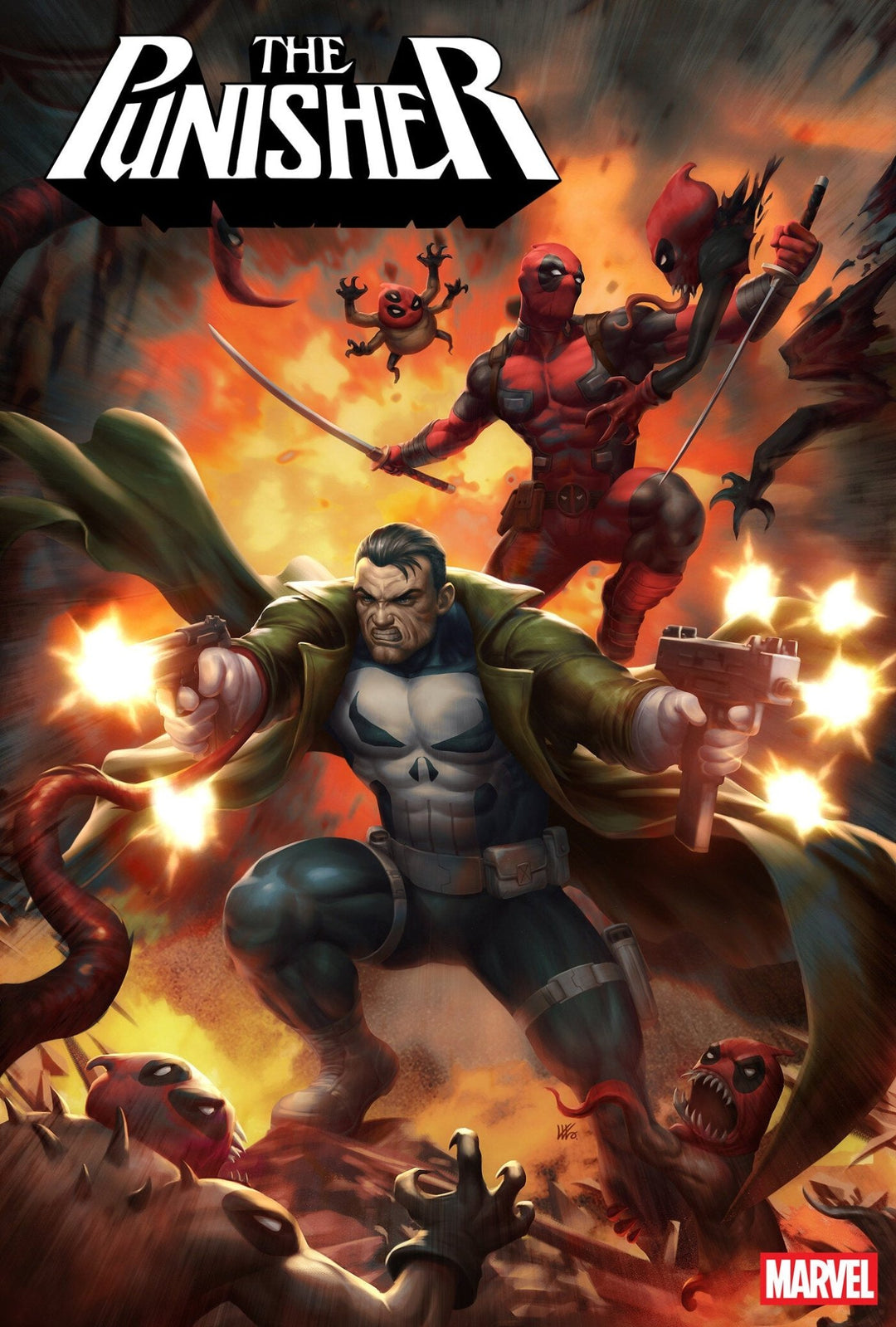 Punisher #9 Kendrick Lim Variant [Bg] - gabescaveccc