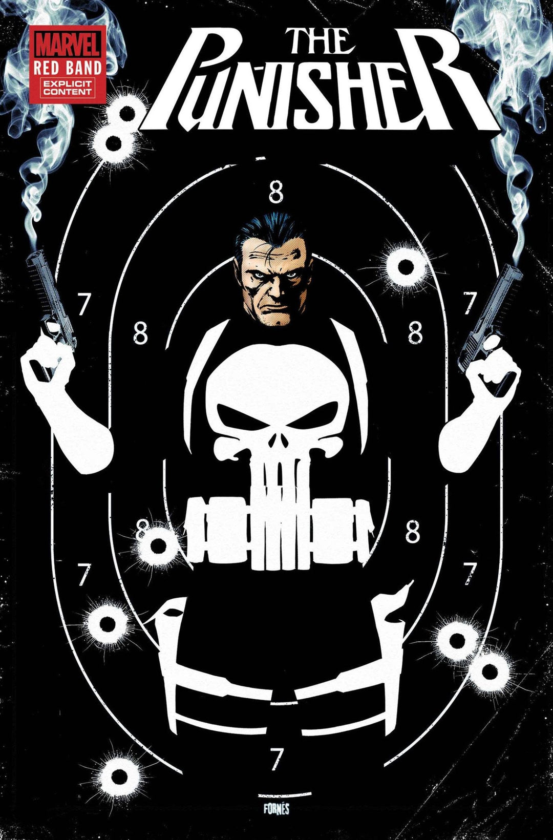 Punisher: Red Band 5 Jorge Fornes Variant [Polybagged] - gabescaveccc