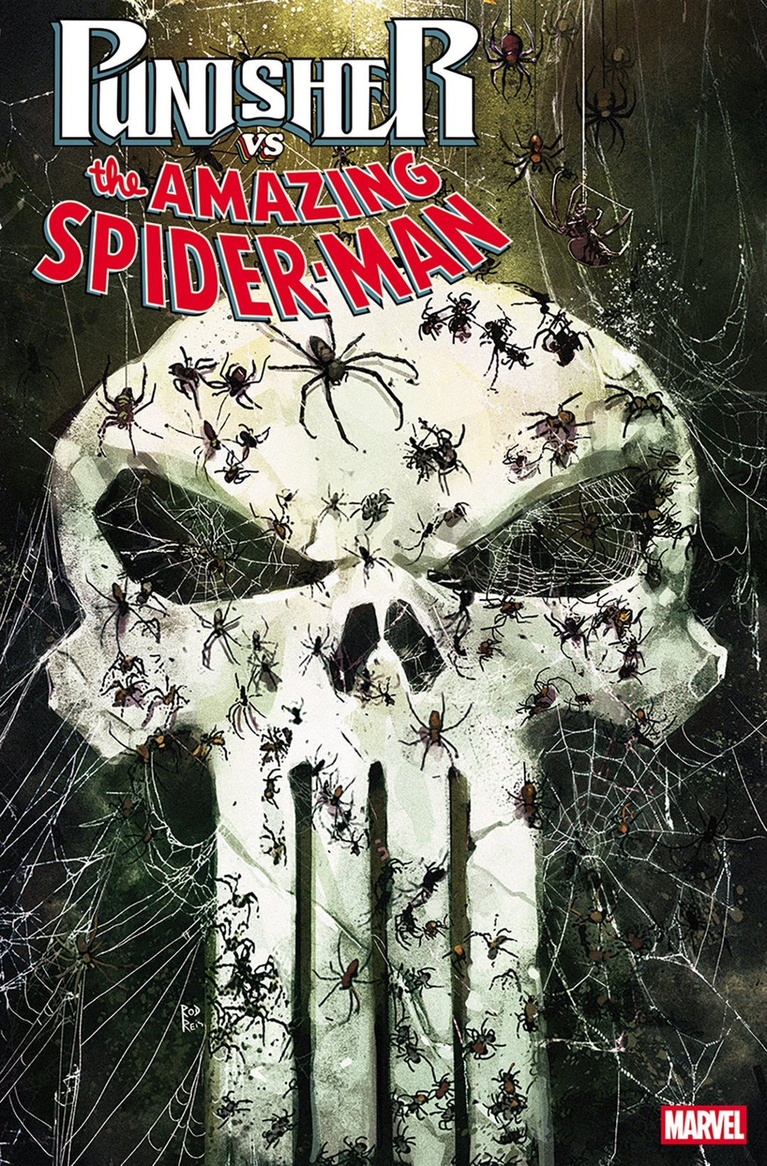 Punisher vs. Spider-Man 2 Rod Reis Variant - gabescaveccc