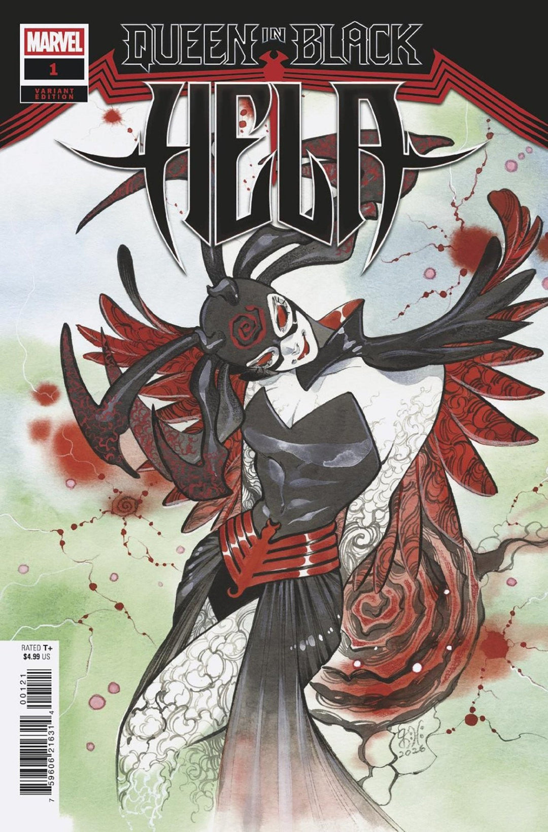 Queen In Black: Hela 1 Peach Momoko Variant [Qib] - gabescaveccc