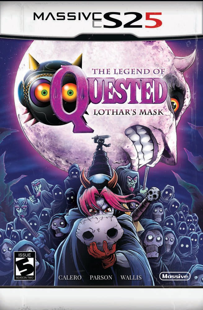 Quested Season 2 #5 Cover C Richardson Video Game Homage - gabescaveccc