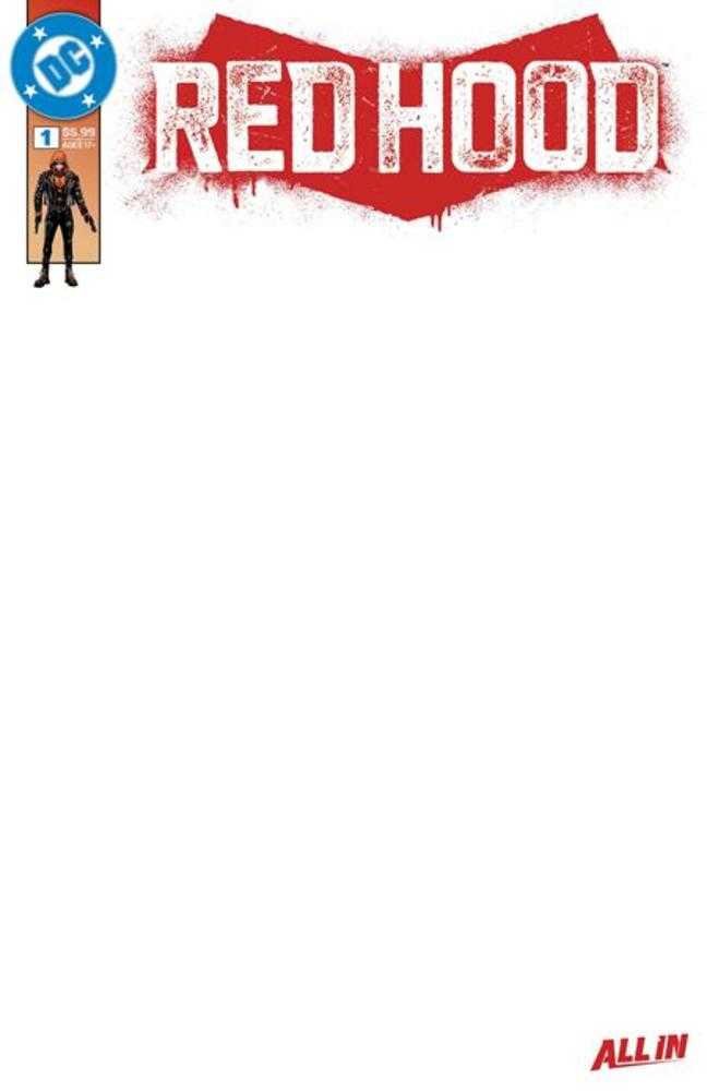 Red Hood 1 Cover G Blank Card Stock Variant (Mature) - gabescaveccc