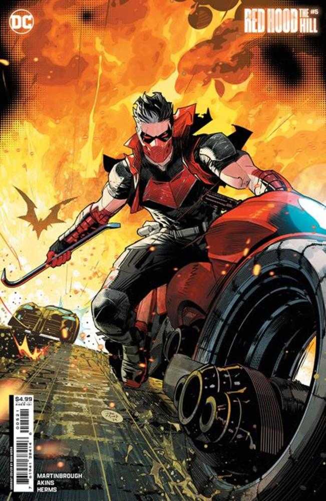 Red Hood The Hill #5 (Of 6) Cover B Dan Mora Card Stock Variant - gabescaveccc