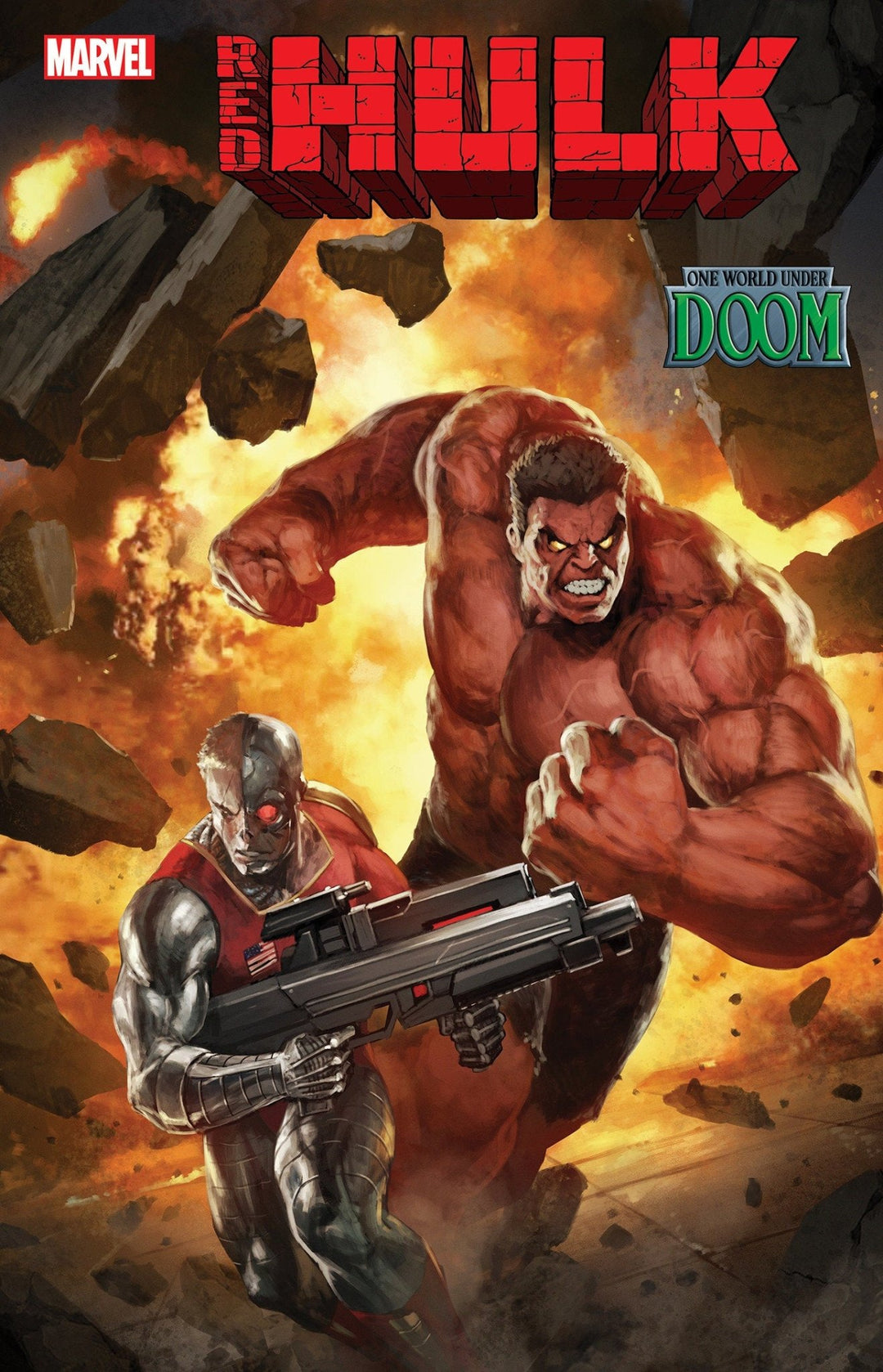 Red Hulk #2 Skan Variant [Doom] - gabescaveccc