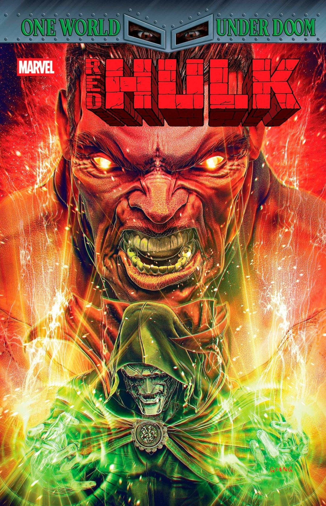 Red Hulk #3 John Giang Variant [Doom] - gabescaveccc