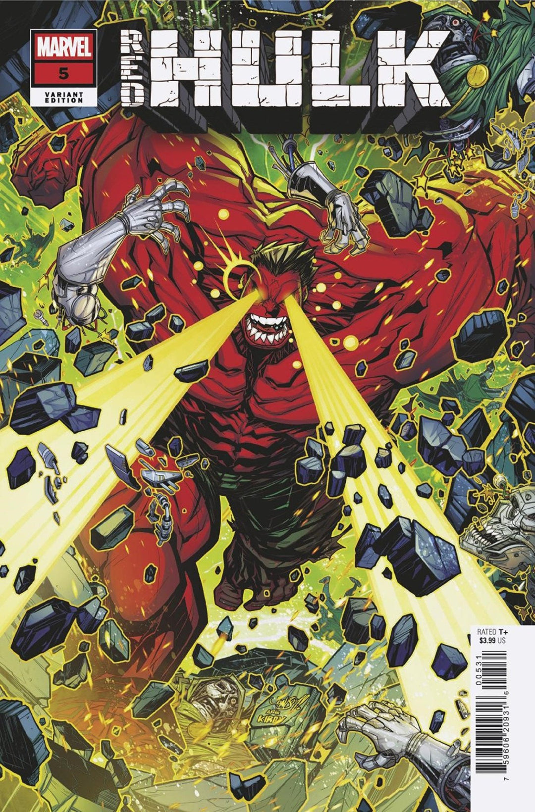 Red Hulk 5 Jonboy Meyers Variant [Doom] - gabescaveccc