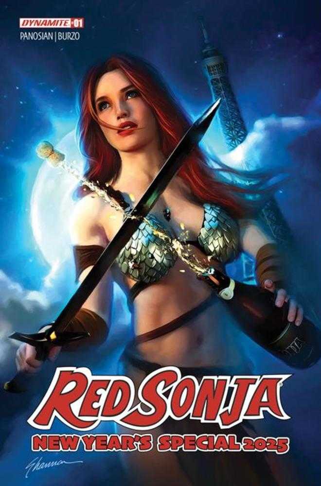 Red Sonja New Years Special 2025 1 (One Shot) Cover B Shannon Maer Variant - gabescaveccc