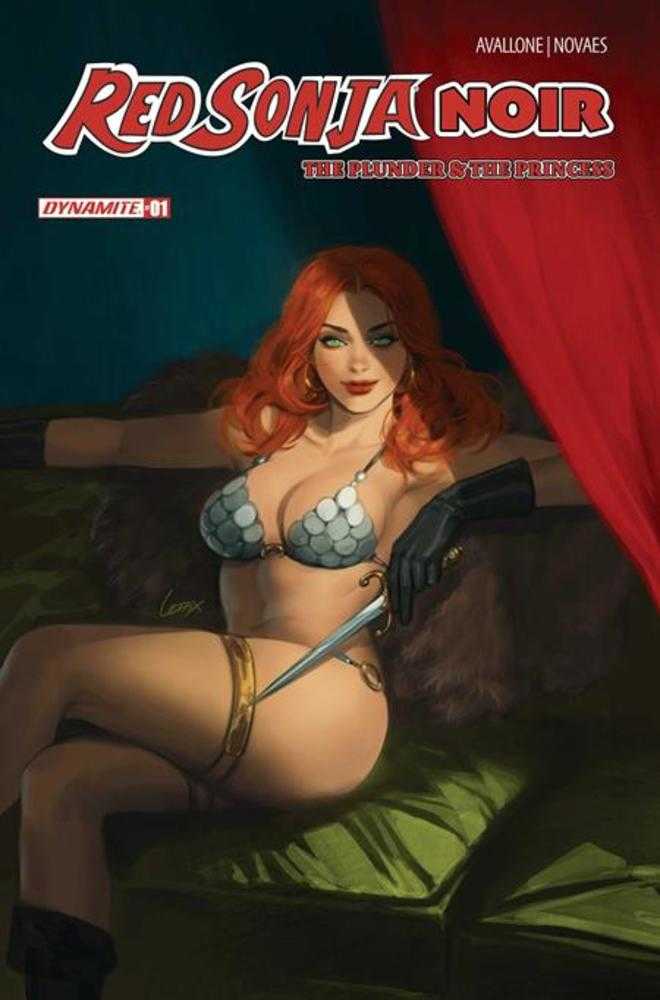 Red Sonja Noir The Plunder And The Princess 1 (One Shot) Cover A Lesley Leirix Li Variant - gabescaveccc