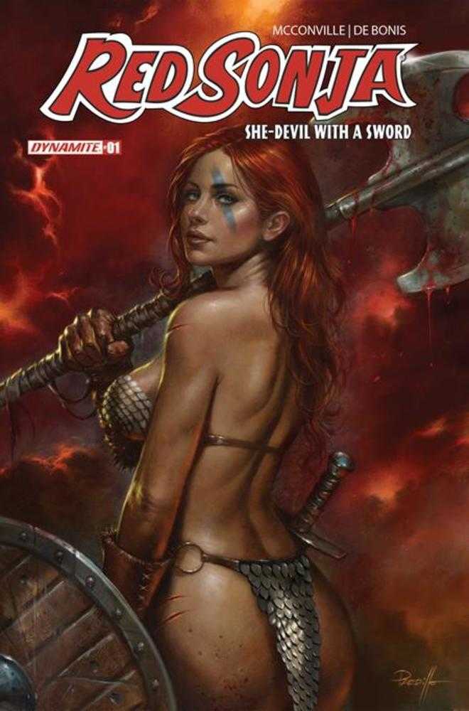 Red Sonja She Devil With A Sword 1 Cover B Lucio Parrillo Variant - gabescaveccc