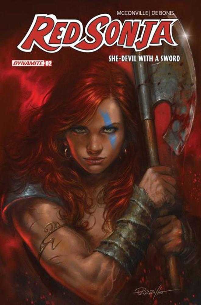 Red Sonja She Devil With A Sword 2 Cover B Lucio Parrillo Variant - gabescaveccc