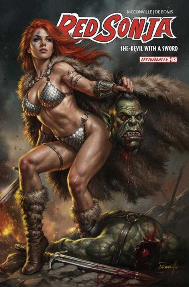 Red Sonja She Devil With A Sword 3 Cover B Lucio Parrillo Variant - gabescaveccc
