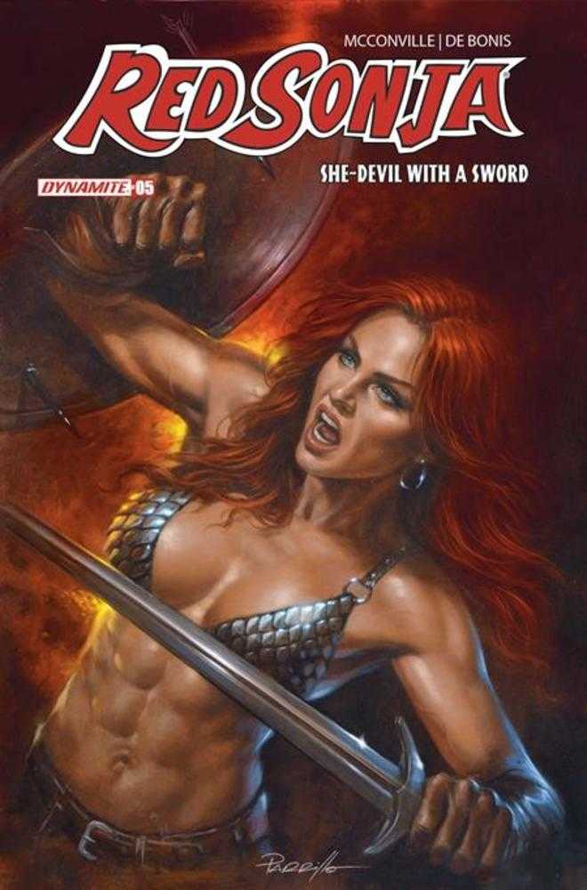 Red Sonja She Devil With A Sword 5 Cover B Lucio Parrillo Variant - gabescaveccc