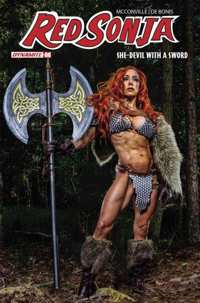 Red Sonja She Devil With A Sword #6 Cover E Cosplay Victoria Recchione Variant - gabescaveccc