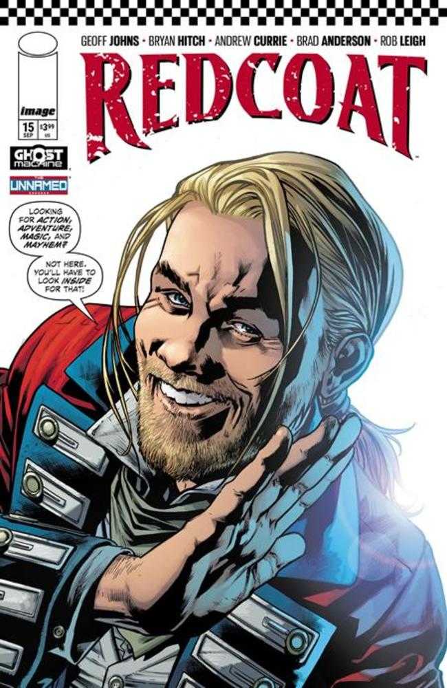 Redcoat 15 Cover A Bryan Hitch & Brad Anderson Wraparound - gabescaveccc