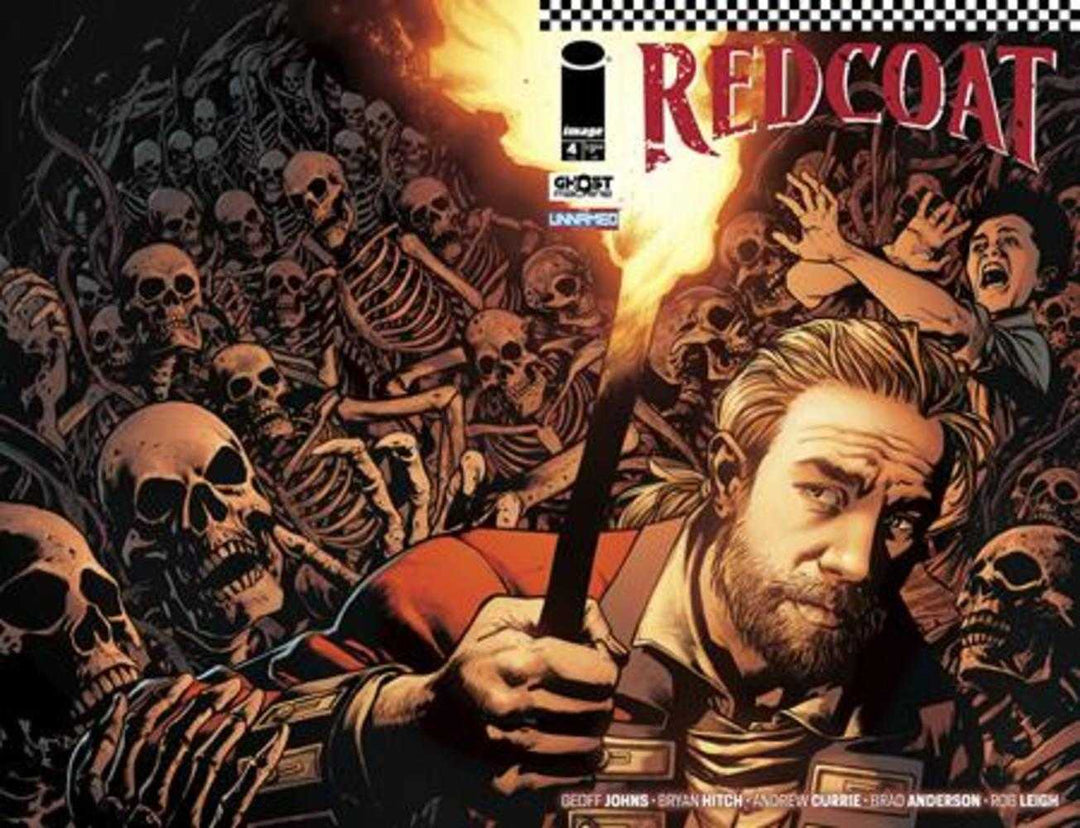 Redcoat #4 Cover A Brian Hitch & Brad Anderson Wraparound - gabescaveccc