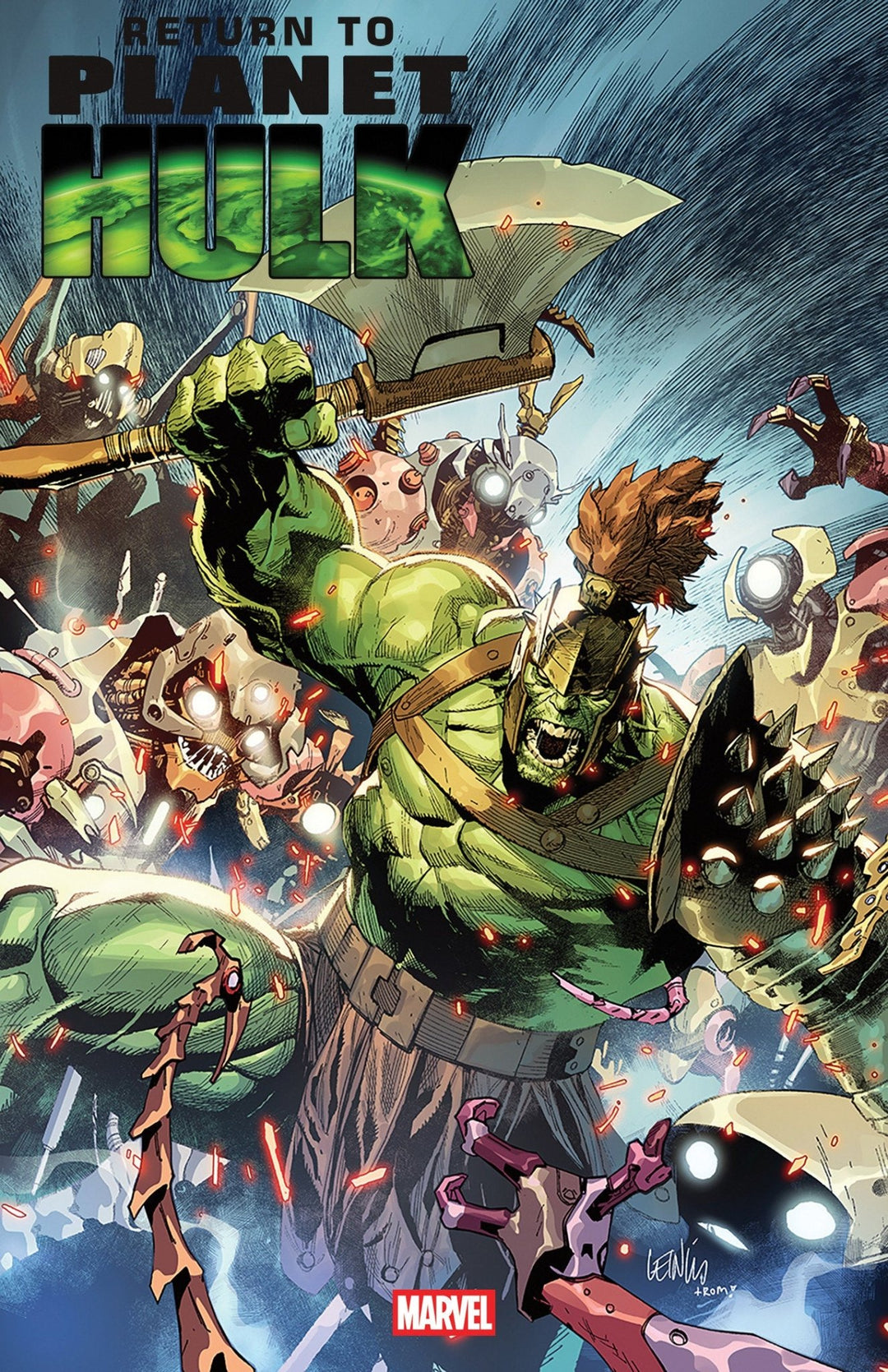 Return To Planet Hulk 1 Leinil Francis Yu Variant - gabescaveccc