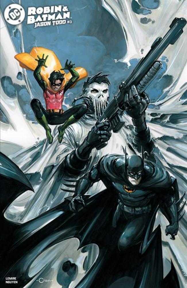 Robin & Batman Jason Todd 3 (Of 3) Cover C Clayton Crain Variant - gabescaveccc