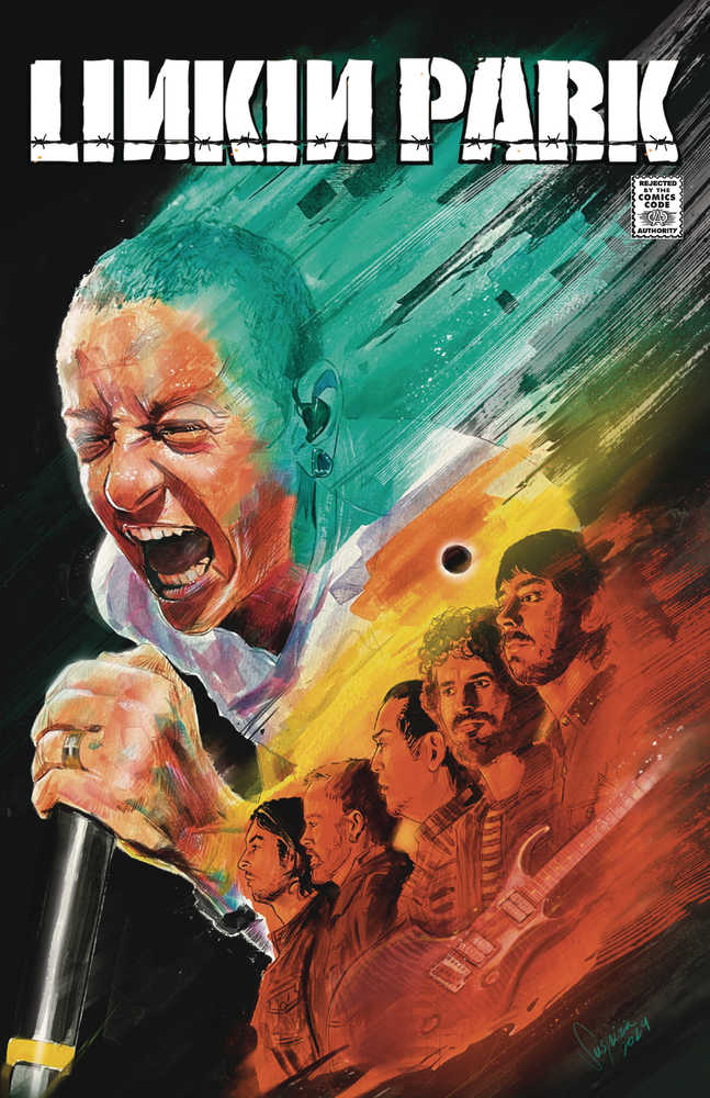Rock & Roll Biographies Linkin Park Cover A Vilchez (Mature) - gabescaveccc