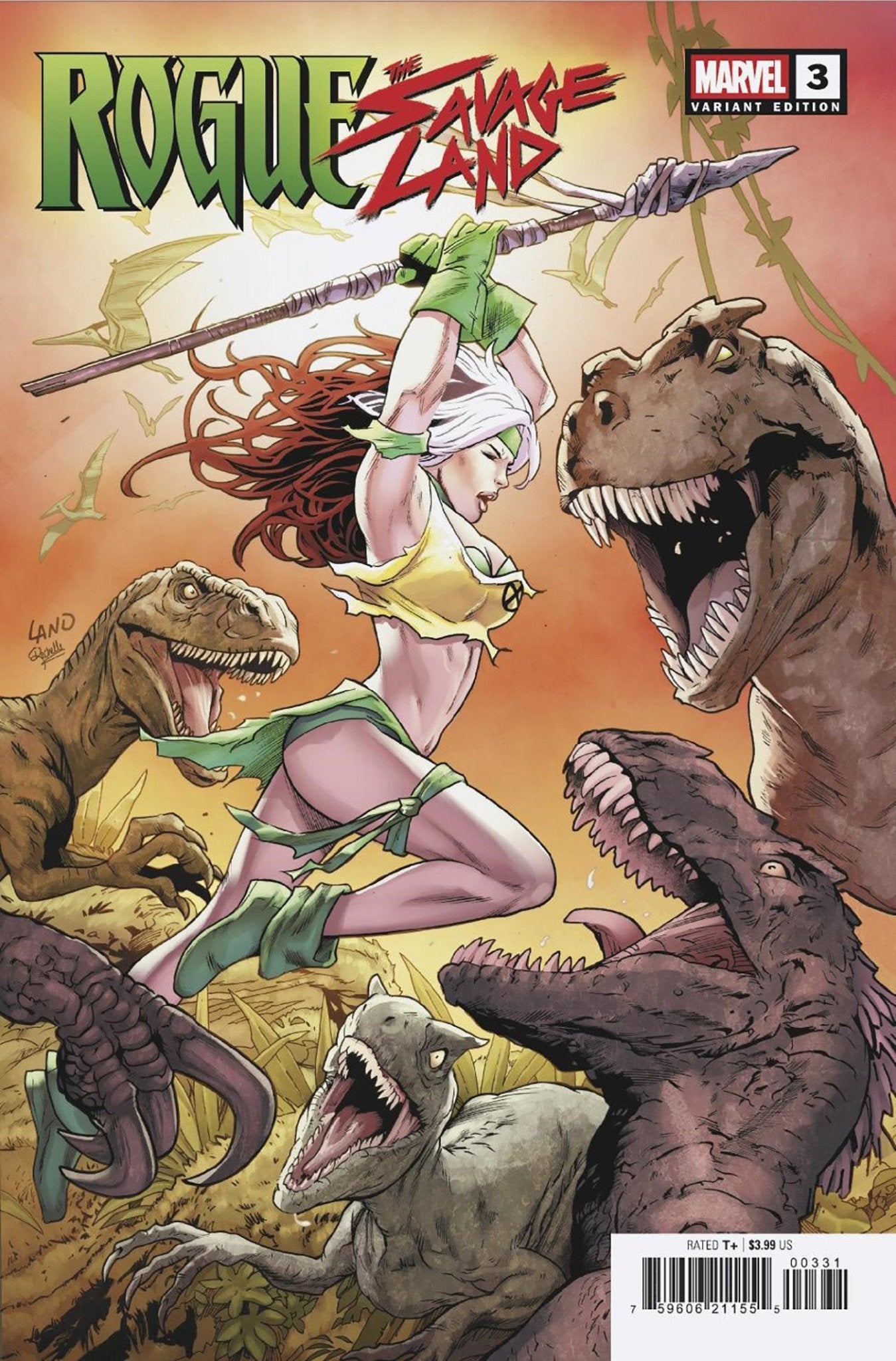 Rogue: The Savage Land #3 Greg Land Variant – gabescaveccc