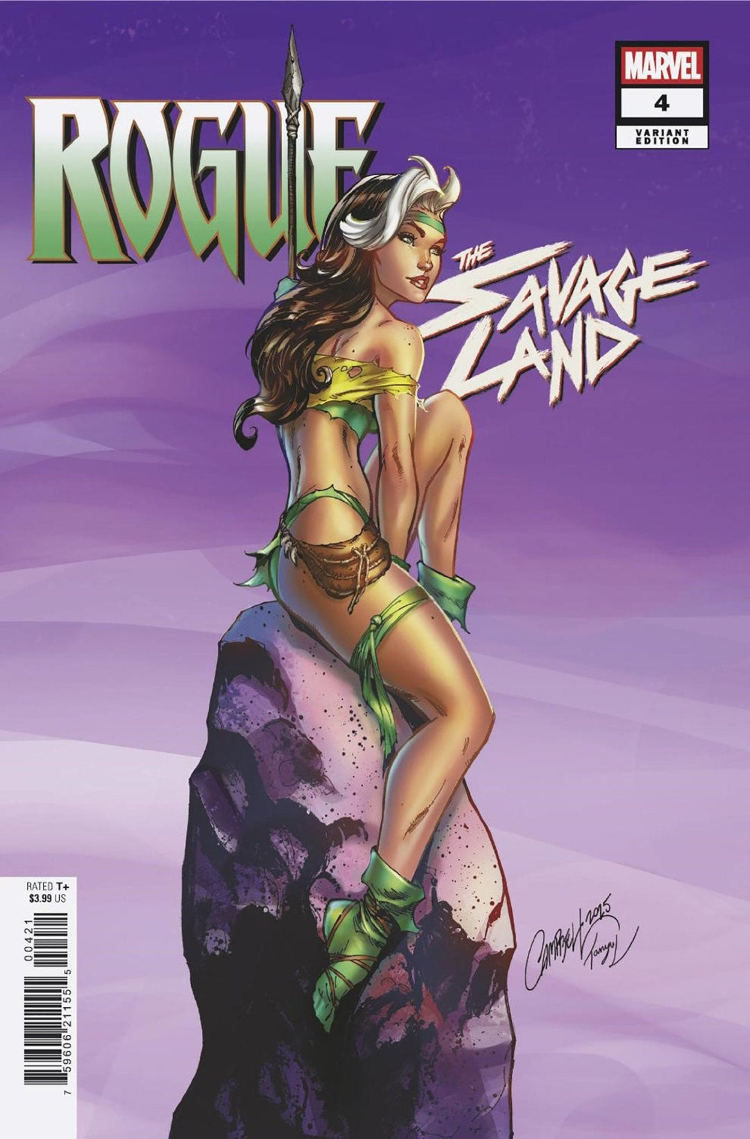 Rogue: The Savage Land #4 J. Scott Campbell Variant - gabescaveccc