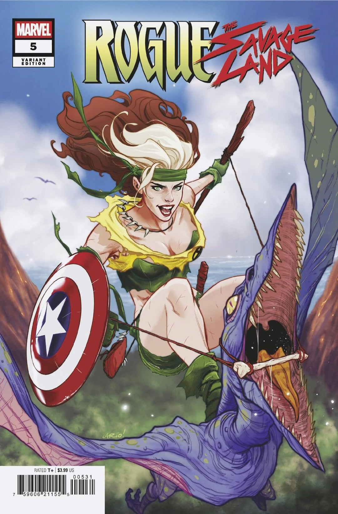 Rogue: The Savage Land 5 Ario Anindito Variant - gabescaveccc