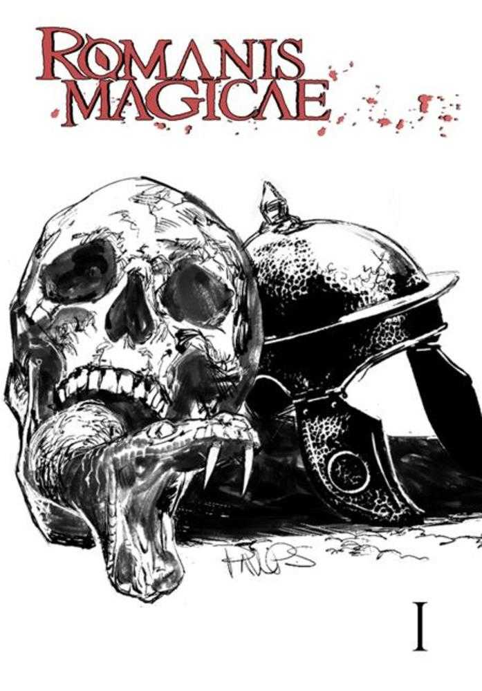 Romanis Magicae 1 (Of 4) Cover B Paul Peart Smith Black White And Red Variant - gabescaveccc
