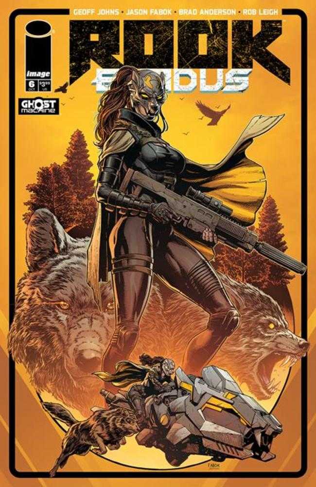 Rook Exodus #6 Cover B Jason Fabok & Brad Anderson Dire Wolf Variant - gabescaveccc