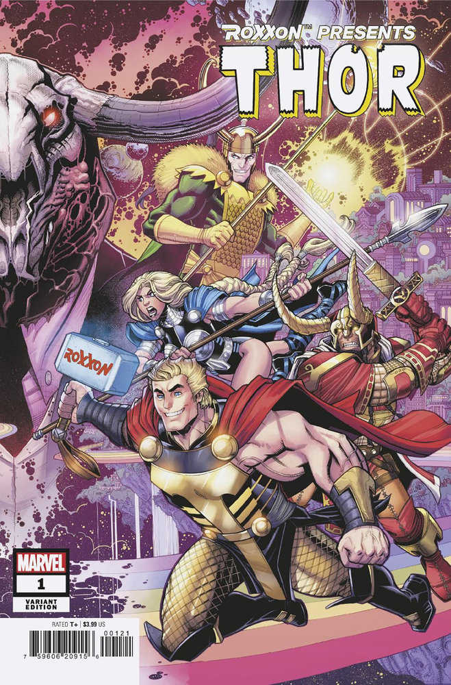 Roxxon Presents: Thor #1 Nick Bradshaw Connecting Variant - gabescaveccc