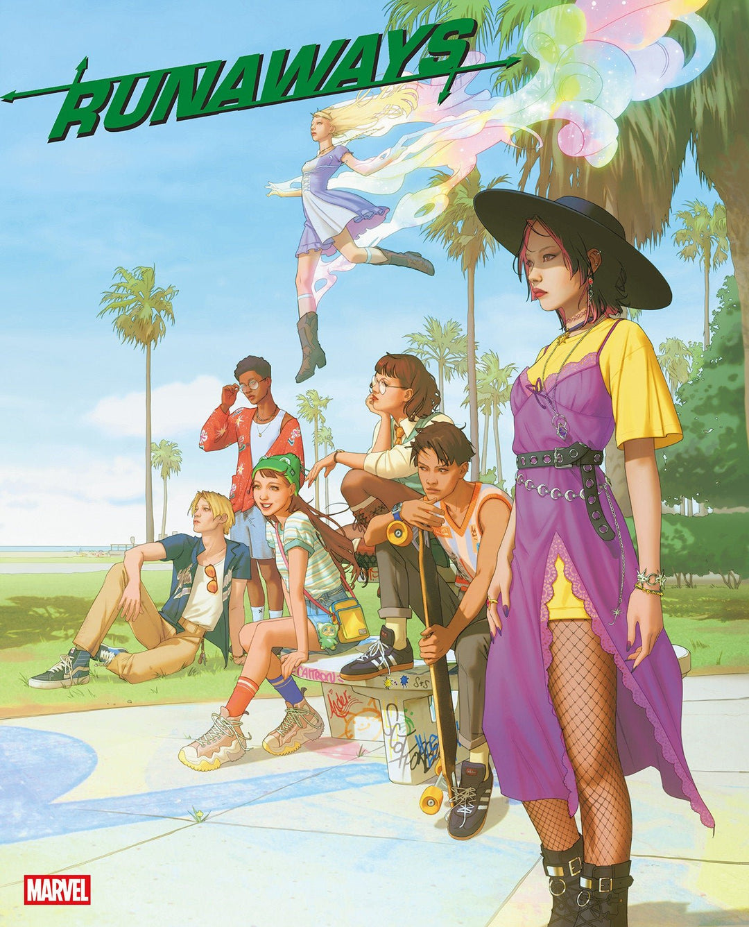 Runaways 1 W. Scott Forbes Variant [Doom] - gabescaveccc