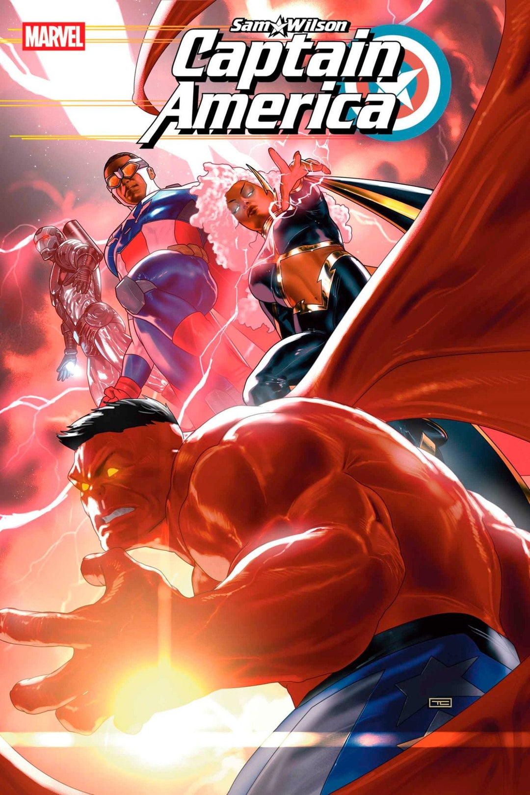 Sam Wilson, Captain America #5 - gabescaveccc