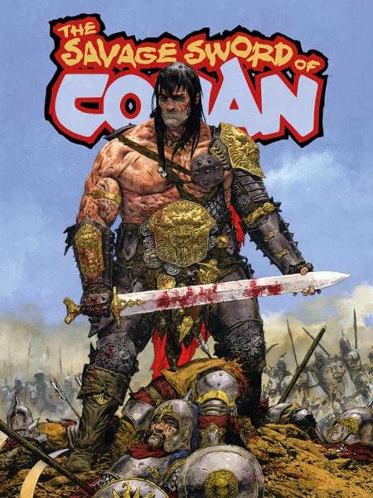 Savage Sword Of Conan 12 Cover A Adrian Smith (Mature) - gabescaveccc