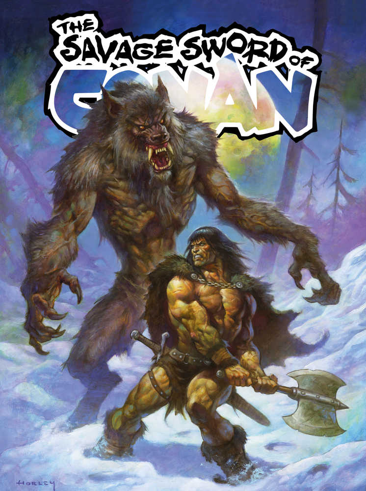 Savage Sword Of Conan #3 (Of 6) Cover A Horley (Mature) - gabescaveccc