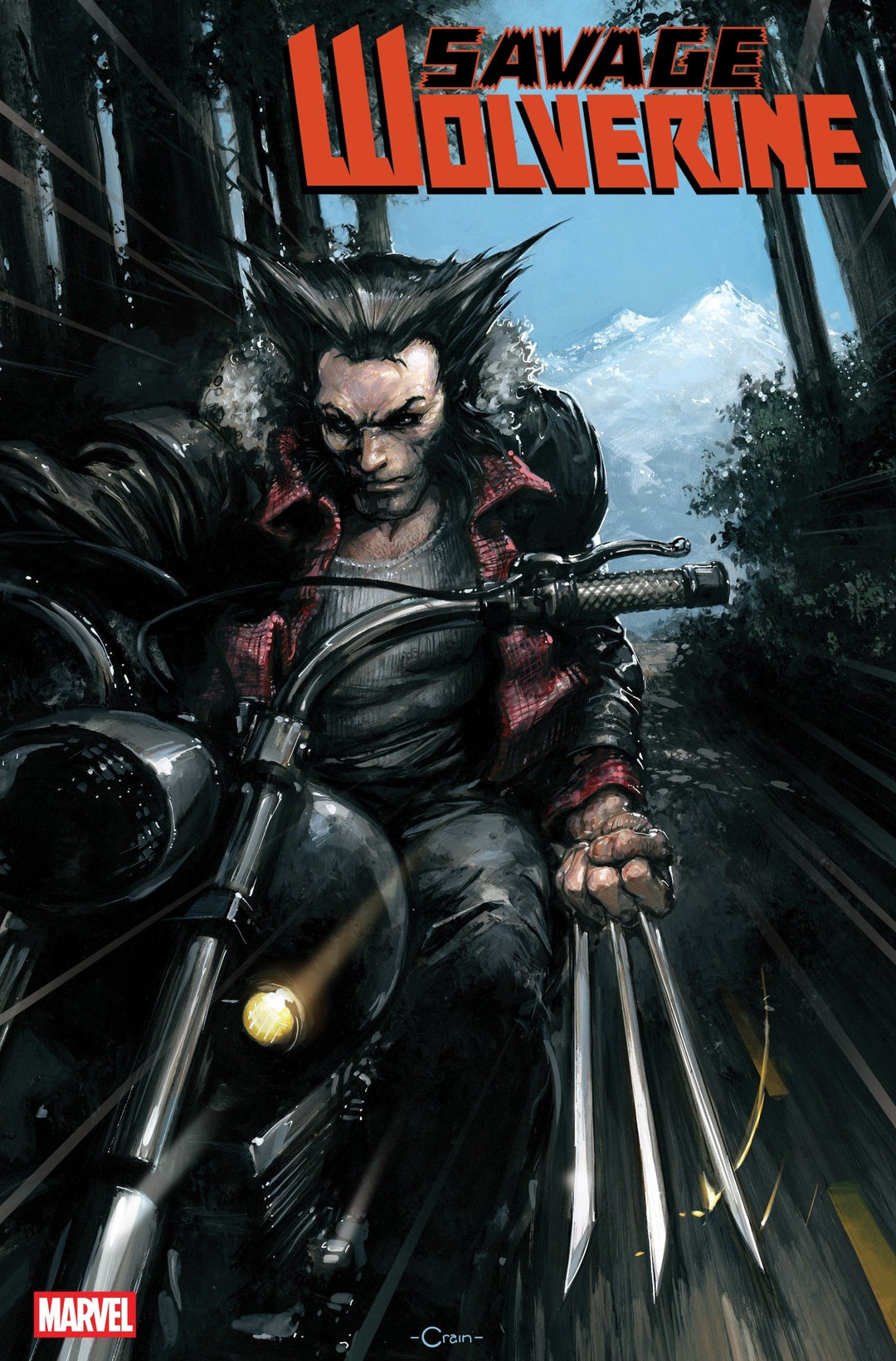 Savage Wolverine 1 Clayton Crain Variant - gabescaveccc