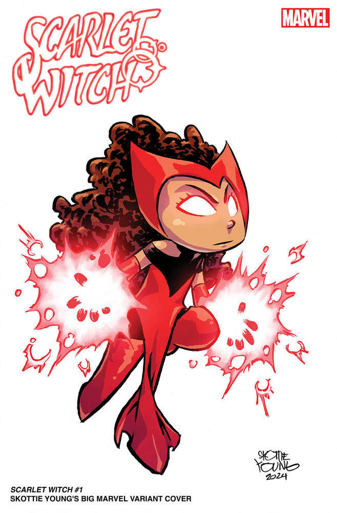 Scarlet Witch #1 Skottie Young'S Big Marvel Variant - gabescaveccc