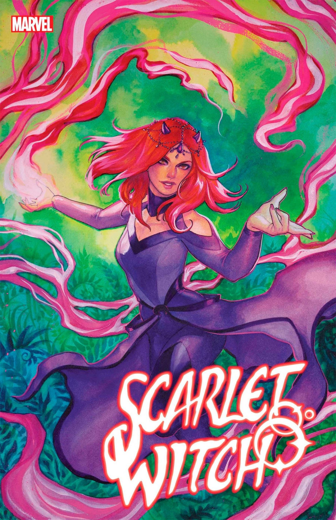 Scarlet Witch #6 Meghan Hetrick Foil Variant - gabescaveccc