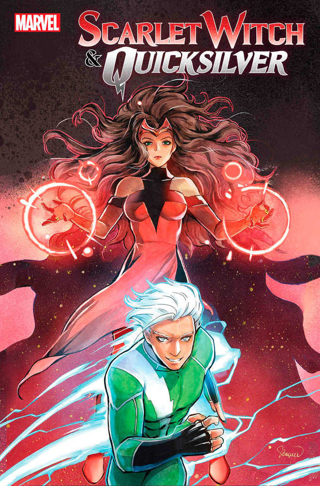 Scarlet Witch & Quicksilver #3 Saowee Variant - gabescaveccc