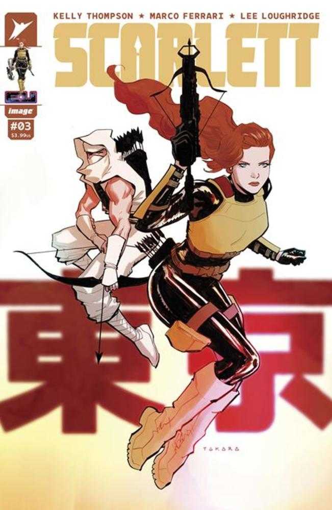 Scarlett #3 (Of 5) Cover B Marcio Takara Variant - gabescaveccc