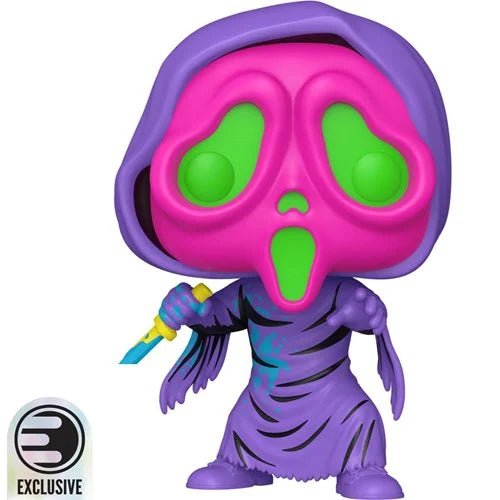 Scream Ghost Face Black Light Funko Pop! Vinyl Figure 1607 - Entertainment Earth Exclusive - gabescaveccc
