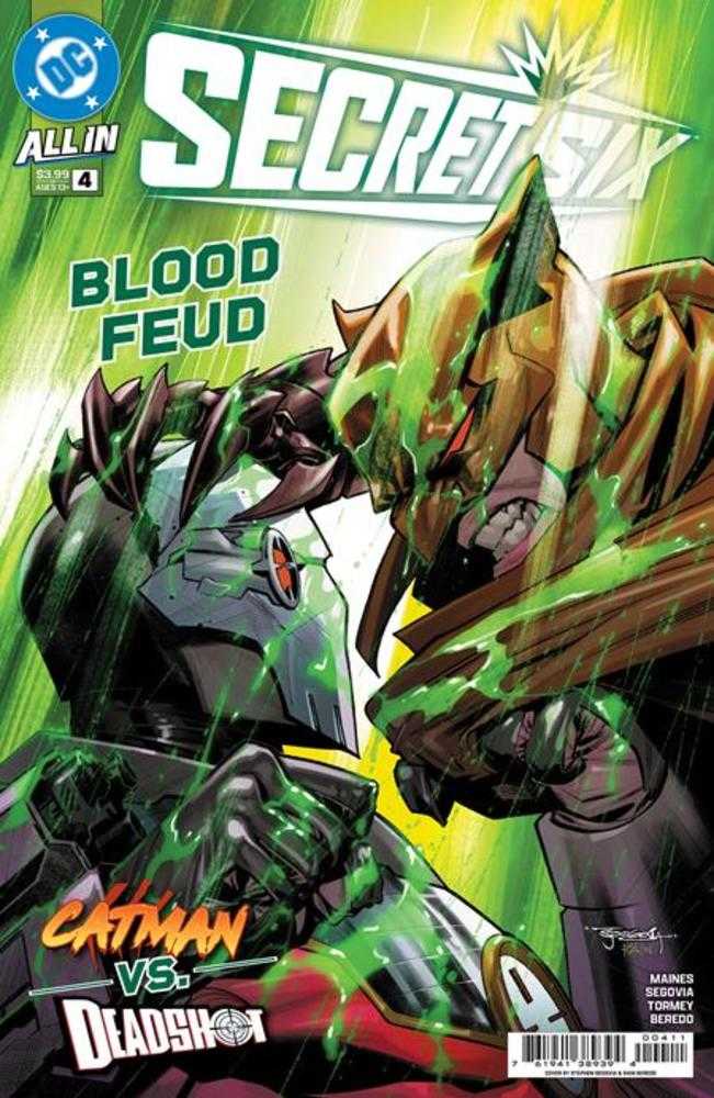 Secret Six 4 (Of 6) Cover A Stephen Segovia - gabescaveccc